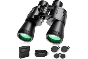 MIMAJOR High Power Binoculars 12x50 Binocular for Adults, with BAK4 Prism, FMC Lens, Binoculars Perfect for Bird Watching & Hiking & Outdoor Hunting with Carrying Case and Strap