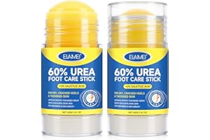 PLOBRT Urea Cream 60 Percent for Feet(2PCS), Urea Foot Cream for Cracked Heels and Dry Skin-Cracked Heel Repair Cream, Foot Moisturiser