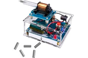 Skjutspel lödning byggsats, gör-det-själv elektromagnetisk emitter, lödning övningssats, elektronisk lödningssats för vuxna