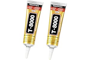 NIMBLIA T-8000 Handy-Display-Kleber 30ML – Eparatur Des Handy-Bildschirmrahmens Paste Mehrzweck-Kleber, wasserfest & überstreichbar, starker Halt, schnelltrocknend, geeignet für Holz, Glas, Keramik