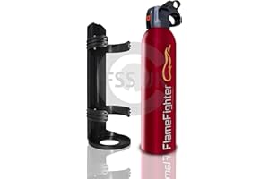 FSS UK MULTI PURPOSE 500G ABC DRY POWDER FIRE EXTINGUISHER. IDEAL FOR HOMES KITCHENS CARAVANS BOATS WORKPLACE SHOPS RESTAURANTS CAFE BARS PUB ETC (RED)
