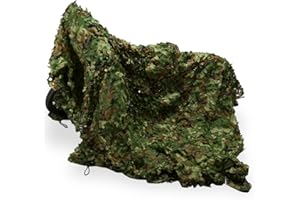 ‎ZERONE Zerone Tarnnetz， 3 x 5m Jagdschießen Hide Army Military Dschungel Tarnnetz für Paitball CS Spiel