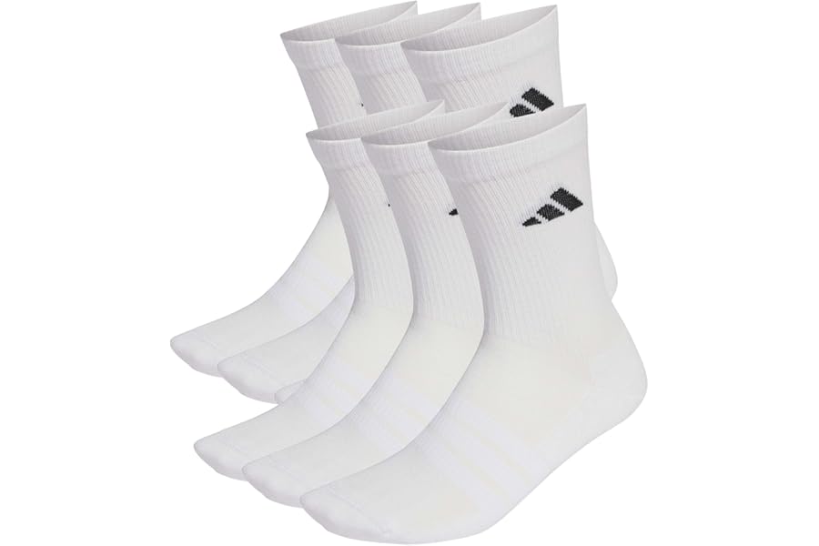 adidas Unisex Cushioned Crew Socks 6 Pair Pack Socken