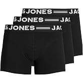 JACK &amp; JONES SENSE TRUNKS 3-PACK NOOS Boxer K&uuml;lot Erkek