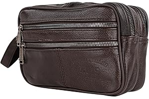 Lois - Bolso de Mano de Hombre. Bolso Mano Hombre Piel. Bolsos para Hombres. Bolso de Mano para Hombre Multifuncional - Bolso de Mano Hombre.