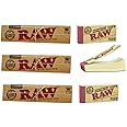 OutonTrip Raw Classic Rolling paper + Raw Wide & Perforated Filter Tips - Set of 6 (Roach)
