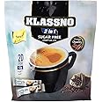 Klassno Sugar Free 2 In 1 Coffee And Creamer Mix 12 Pack 20 G, Brown