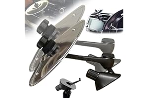 BAISHUWU lega Auto piatti crash, 2 pcs Auto piatto per bocchetta dell'aria, auto Batteria Piatti crash, auto Drum Piatti Cymbals, Auto Crash Cymbal, auto Drum piatti crash, per maggior parte auto