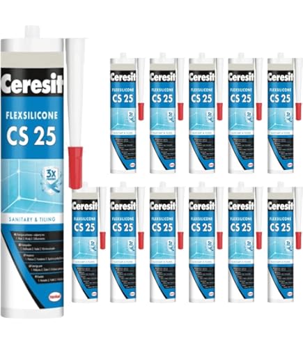 Sista Pattex Bad Silicone Sanitaire De Qualité Professionnelle, Silicone Sanitaire Résistant à La Moisissure Pour La Salle De Bain, Silicone Imperméable Pour De Nombreux Matériaux*, Mastic