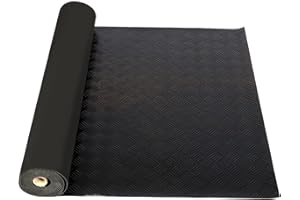 ybaymy Gumowa mata antypoślizgowa, 500 x 100 cm, do użytku na zewnątrz, antypoślizgowa mata gumowa o grubości 3 mm, wytrzymała, do garażu, schodów, warsztatu, piwnicy, przemysłu