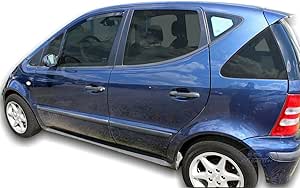 J J Automotive Windabweiser Regenabweiser Fur Mercedes A Klasse W168 5 Turer 2tlg Heko Dunkel Amazon De Auto Motorrad