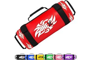 ONEX Power Bag Weighted Sandbag for Strength Training, Functional Fitness, MMA, Boxing, and Home Gym – Durable PU Leather, Secure Grip, Multiple Weights Available (5kg-20kg)