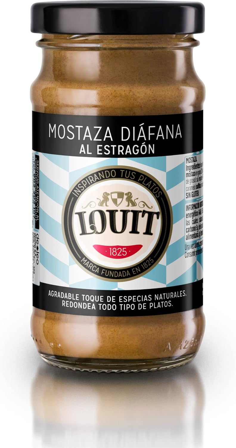 Louit Mostaza Diáfana al Estragón, 115g