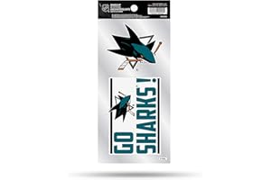 Rico Industries NHL Double Up Die Cut 2-Piece Sticker Sheet