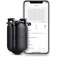 SwitchBot Curtain Smart Electric Motor, Wireless App or Automate Timer Control, Add Hub Mini/Plus Compatible with Alexa…