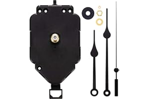 Hicarer Movimento Orologio a Pendolo I Albero Accessori Orologio Meccanismo con Picco Orologio Ago