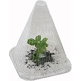 Floraworld Pflanzenhut 10er Set aus Kunststoff, transparent