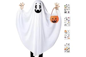 Charfia Kostium ducha na Halloween, kostium ducha dla dzieci, kostiumy na Halloween, fantazyjny kostium, dla chłopców i dziewczynek na imprezy