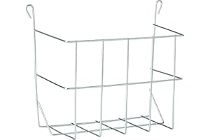 KERBL PET Kerbl Kaninchenraufe (L x B x H 20 x 10 x 15 cm, für Heu/Gras oder Salat, zum Einhängen am Käfig, Heuraufe) 74109