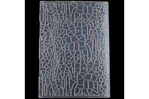 Kwan Crafts Formato A4 Crepa Sfondo Plastica Goffratura Cartelle per la Carta Fare Scrapbooking e Altri Artigianato Carta 3050939