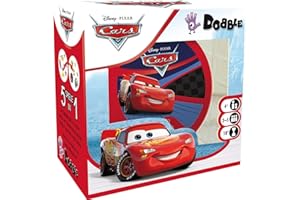 ASMODEE Zygomatic, Dobble Cars (edycja 2022), gra dla dzieci, gra karciana, dla 2-5 graczy, od 4 lat, 10 minut, niemiecki