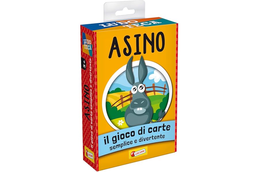 Liscianigiochi Ludoteca Le Carte dei Bambini Donkey Board Game, Multicoloured, 85743