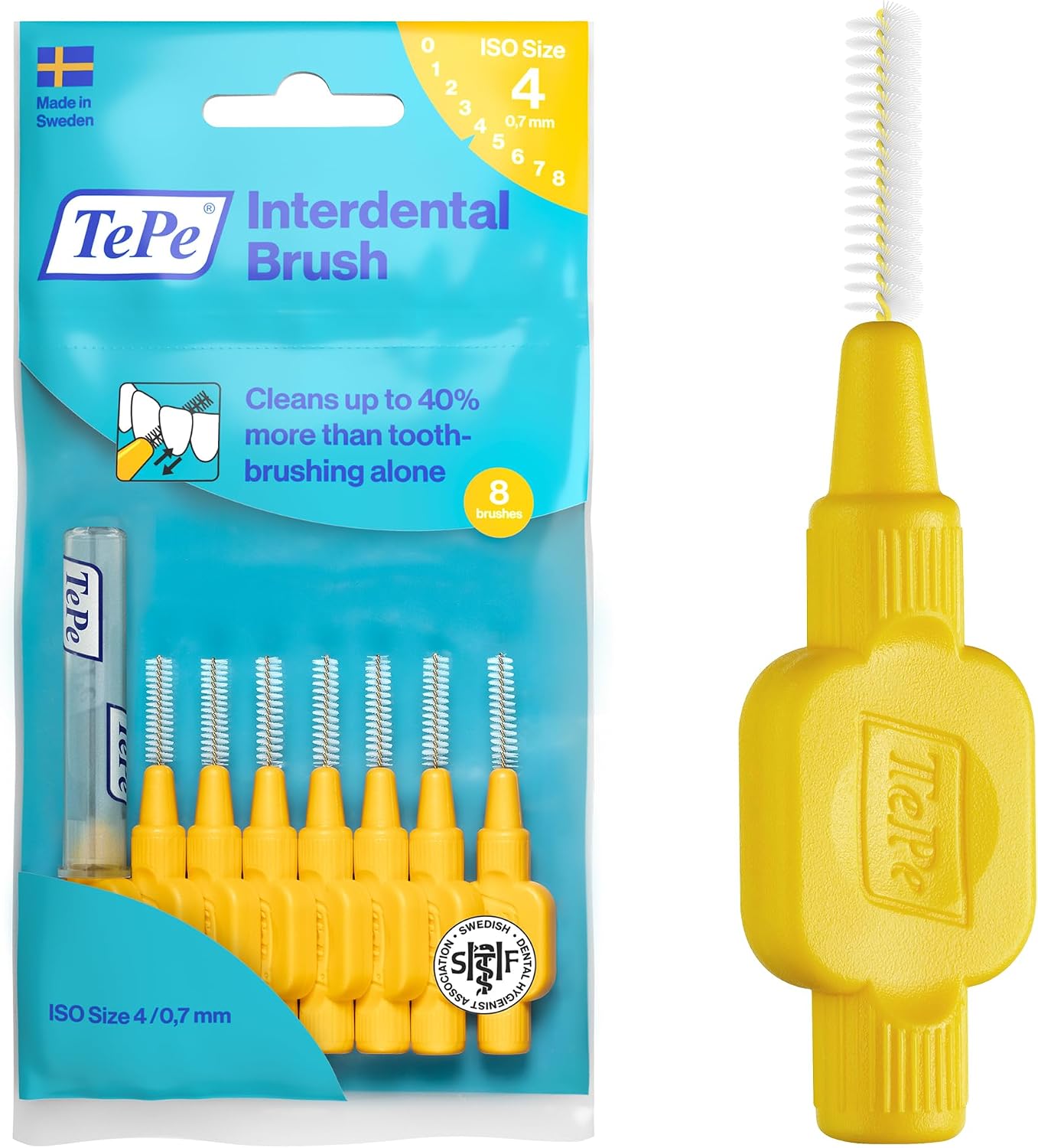 Avis d'Expert & Test Approfondi : TePe Interdental Brush Original Yellow 0 7mm (Sélection)