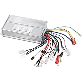 Akozon display 36v + Kit Controller Scooter, Controller Motore brushless per Bicicletta elettrica Impermeabile 24V-48V con Display LCD(24V/36V 350W