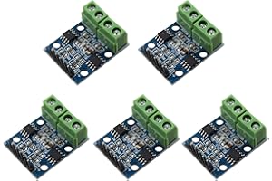 HALJIA L9110S Lot de 5 contrôleurs de moteur pas-à-pas à double canal H-Bridge Compatible avec Arduino