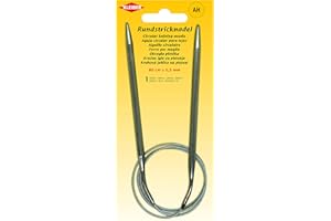 Kleiber + Co. GmbH Aiguille à tricoter circulaire, métal, gris, 5,5 mm