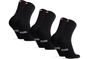 DANISH ENDURANCE Calze Tennis Unisex, Calzini Cotone Uomo e Donna, Sportivi e Traspiranti, 3 o 6 Paia