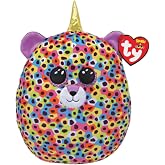 TY Giselle Ieopard Multi Squish 10"