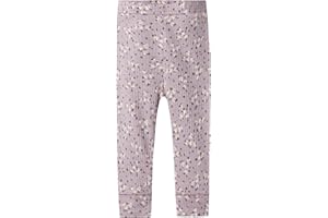 NAME IT Nbfwomi Wool/Modal Legginsy - Leginsy Niemowlęta - dziewczynki