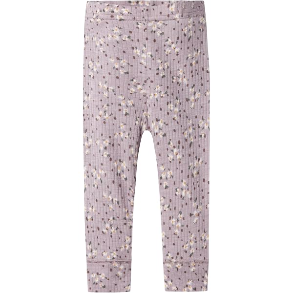 NAME IT Baby Mädchen Woll-Leggings – Superweich & Warm Für Kalte Tage