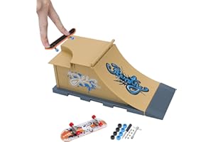 GR8WARE Dedos Skateboard para Dedos Miniskate de Juguete para Dedos Juego de Miniskate Rampa para Monopatín con Dedos Miniskateboard de Entrenamiento con Dedos Minipatinetas regalo para Niños Adolescentes