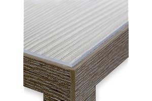 BEAUTEX Glasklar Folie 2,0 mm - Transparente Tischdecke Tischschutz - Made in Germany - Breite und Länge wählbar - eckig 70x220 cm