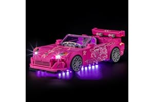 YEABRICKS - Luz LED para 77241 Speed Champions 2 Fast 2 Furious Honda S2000 (juego de construcción no incluido)