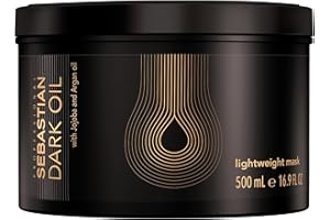 Sebastian Professional Dark Oil, Producto de cuidado capilar, Hidrata y suaviza, Ligero, Para todo tipo de cabello