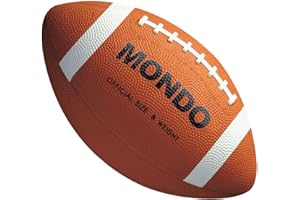 MONDO Toys - American Football Ballon de Football - Taille Officiel 9-13222