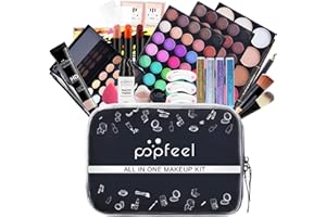 FantasyDay 5St Schmink Set Pflegeset Make-up Kit Kosmetik Set Weihnachten Makeup Schminkoffer Beauty Makeup Set mit Wimperntusche, Eyeliner, Augenbrauenstift, Lippenstift Und Concealer Stick #1
