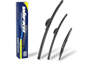 ‎WIFKO Wifko Windscreen Wipers Compatible with Mazda CX-3 CX3 2015-2022, Front and Rear Wiper Blades Set, Car Windscreen Wiper Accessories, Not for CX-30