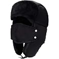 Chapka Trappeur Unisexe En Suède Et Fausse Fourrure - Taille M - Marron - Chaud Et Anti-vent - Neuf Avec étiquettes