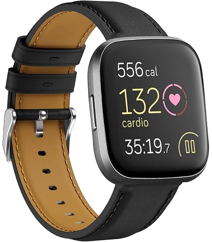 Bracelet Tressé Hatolove Pour Fitbit Versa 2 – élastique Extensible, Ajustable, Boucle Acier, Compatible Versa / Lite / SE