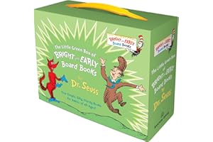 Little Green Boxed Set of Bright and Early Board Books: Fox in Socks; Mr. Brown Can Moo! Can You?; There's a Wocket in My Pocket!; Dr. Seuss's ABC