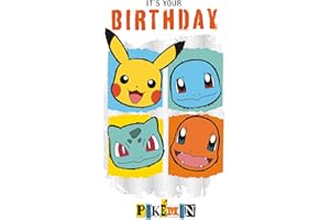 Danilo Promotions Ltd pokemon, générique, carte d'anniversaire