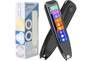 AFENAU Upgraded Scan Reader Pen, Portable 134 Language Translator Device, Travel Translator Pen, Offline Scanning Translation in 9 Languages, Wi-Fi Wireless Reading Pen for Dyslexia for Travel/Learning