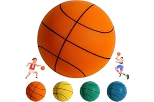 FIENZA Silent Basketball, Quiet Bouncing Mute Ball, Indoor Basketball Foam Ball, Training Basketball, Softball, Quiet Ball, Training Foam Ball, Mute Foam Ball