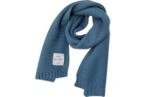 Hileyu Sciarpa per Bambini Autunno Inverno Caldo Toddler Fazzoletto Collare collo Coprire Maglia di Lana Sciarpe Lunghe per Bambini e Bambine