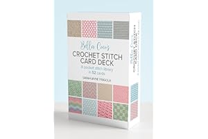 Bella Coco’s Crochet Stitch Card Deck: A pocket stitch library in 52 cards (Craft Card Decks)