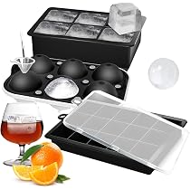 Stampo Per Cubetti Di Ghiaccio A Forma Di Rosa – 4 Cavità In Silicone – Per Cocktail, Whisky E Bevande – Con Imbuto - 4